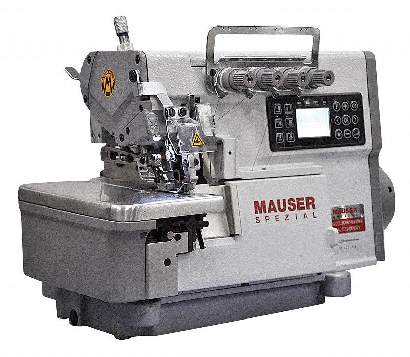 Промышленная автоматическая краеобметочная машина оверлок Mauzer Spezial MO6141-PE4-243B14